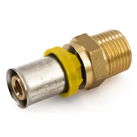 Koop Vandaag Raccordo maschio tubo multistrato gas Trident General Fittings 16x1/2”