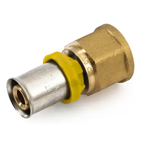 Aanbieding Raccordo femmina tubo multistrato gas Trident General Fittings 16x1/2”