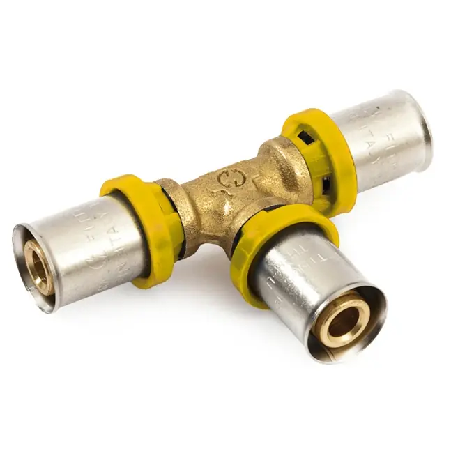 Hete Deal Raccordo T tubo multistrato gas Trident General Fittings 16x16