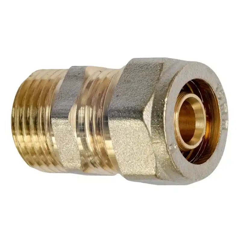 Betaalbaar Manicotto diritto maschio ottone tubo multistrato Ape 16x1/2”x2