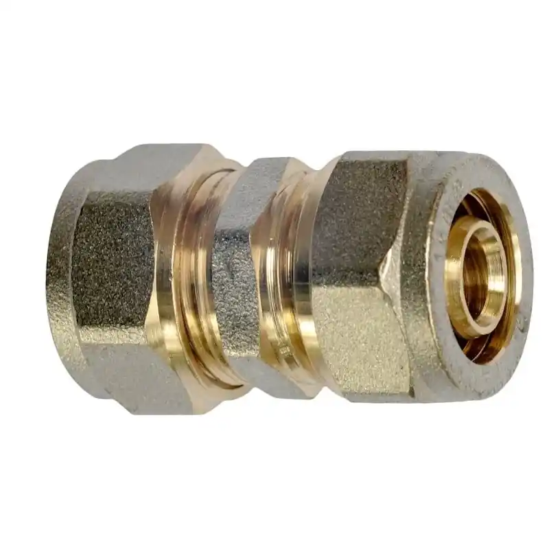 Manicotto diritto intermedio bicono ottone tubo multistrato Ape 16x16x2 Betaalbaar