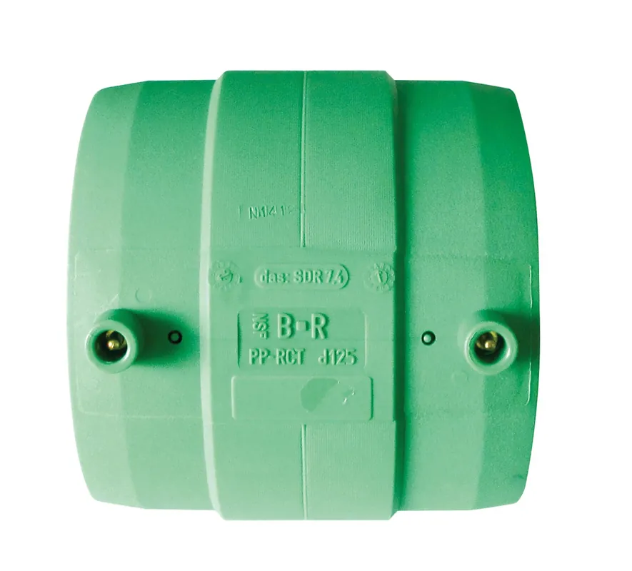 Alleen Vandaag Manicotto elettrico PP-R Tigris Green Wavin Manicotto elettrico PP-R Tigris Green Wavin Echome