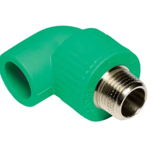 Betrouwbaar Gomito 90° filettato maschio PP-R Tigris Green Wavin 20x1/2” mm