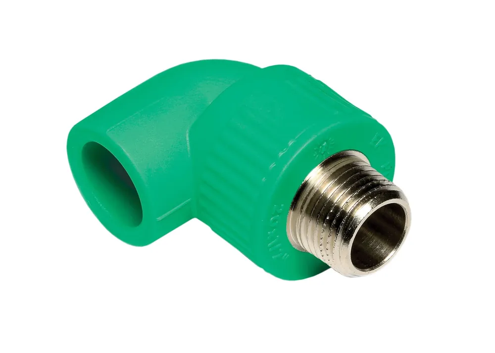 Exclusieve Aanbieding Gomito 90° filettato maschio PP-R Tigris Green Wavin 20x1/2” mm