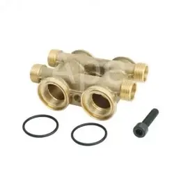 Veilige Betaling Collettore complanare FF 1”x1/2”
