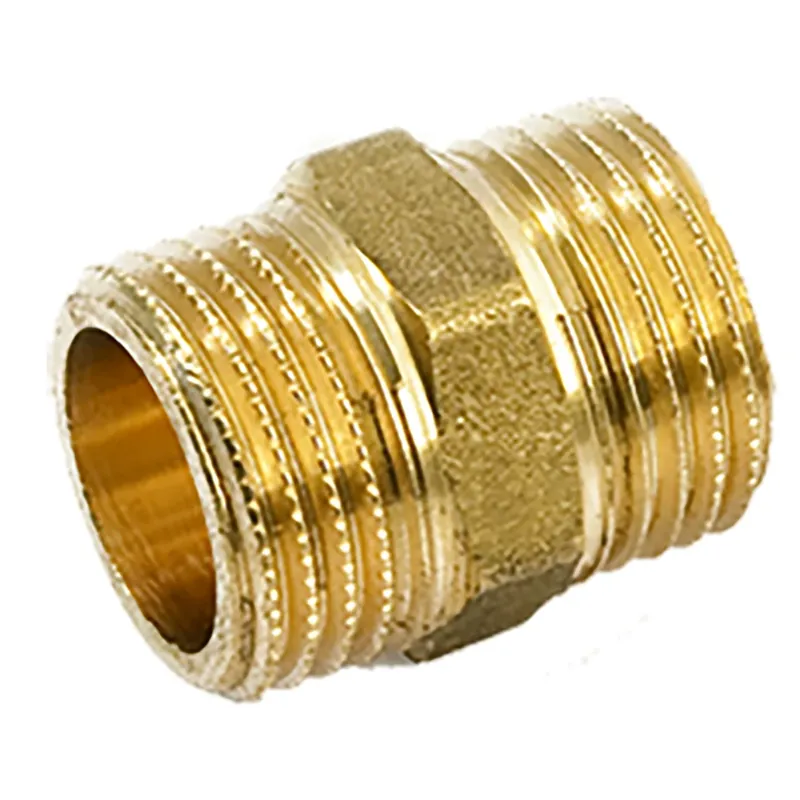 Goedkoop Nipplo dritto doppio maschio ottone 2600 General Fittings Nipplo dritto doppio maschio ottone 2600 General Fittings Echome