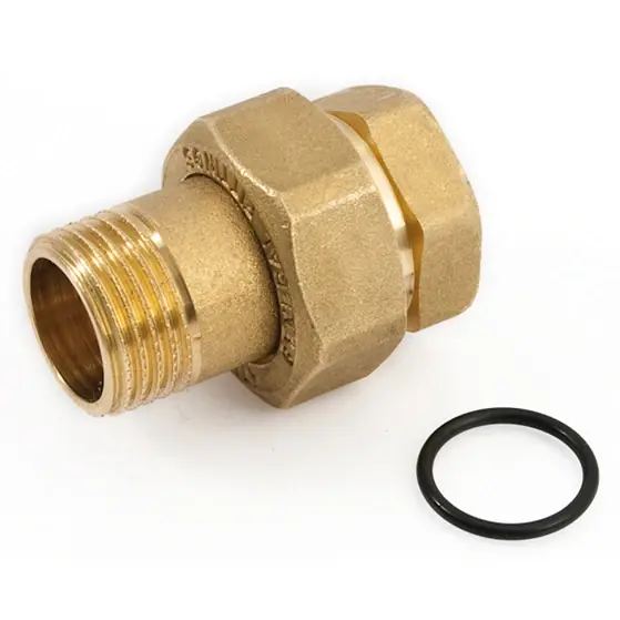 Must-Have Raccordo dritto MF O-Ring radiatore ottone 2600 General Fittings 1 1/2”