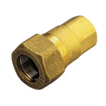 Lage Kosten Raccordo diritto femmina tubo ferro 1592 Steel block Tiemme 1 1/2”