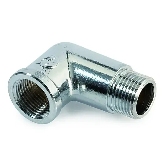 Raccordo angolo FM ottone cromato lucido 2700 General Fittings 1/2” Betrouwbaar