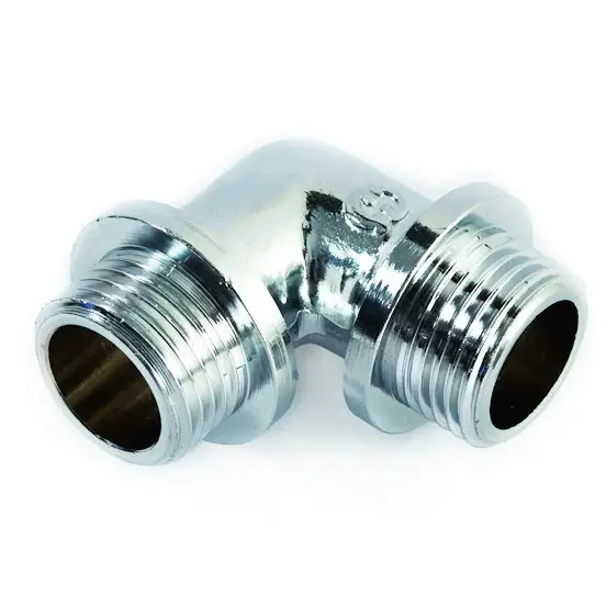 Beste Prijs Raccordo angolo MM ottone cromato lucido 2700 General Fittings Raccordo angolo MM ottone cromato lucido 2700 General Fittings Echome
