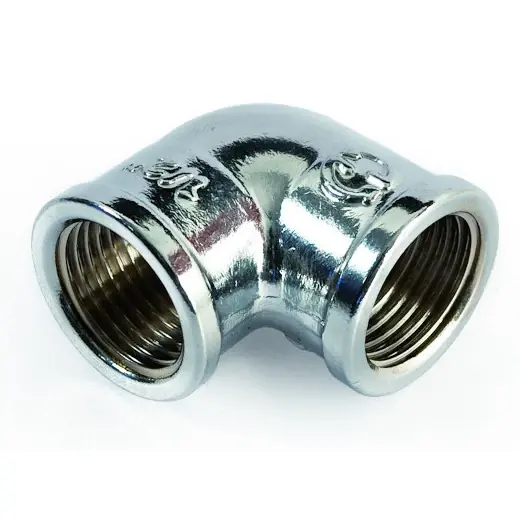 Raccordo angolo FF ottone cromato 2700 General Fittings 1/2” Superprijs