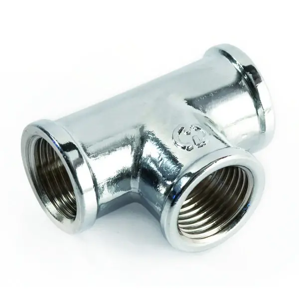 Seizoensaanbieding Raccordo T femmina ottone cromato 2700 General Fittings 1/2”