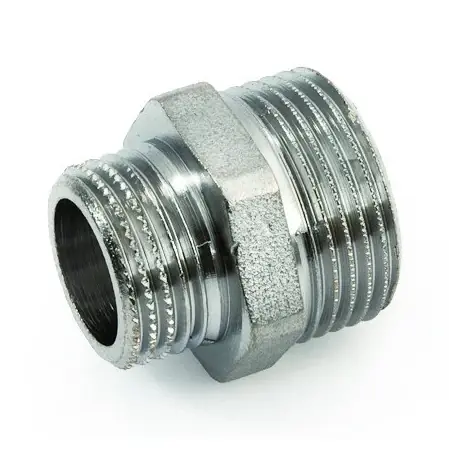 Weekendaanbieding Nipplo dritto ridotto maschio ottone cromato 2600 General Fittings 1/2”x1/4”