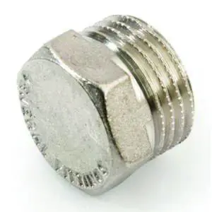 Tappo maschio ottone cromato 2600 General Fittings 1/2” Koopje