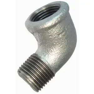 Nu Kopen Raccordo gomito 90° MF zincato ghisa Raccordo gomito 90° MF zincato ghisa Echome