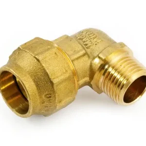 Raccordo angolo maschio tubo polietilene 4500 General Fittings 20x1/2” Voordeelprijs