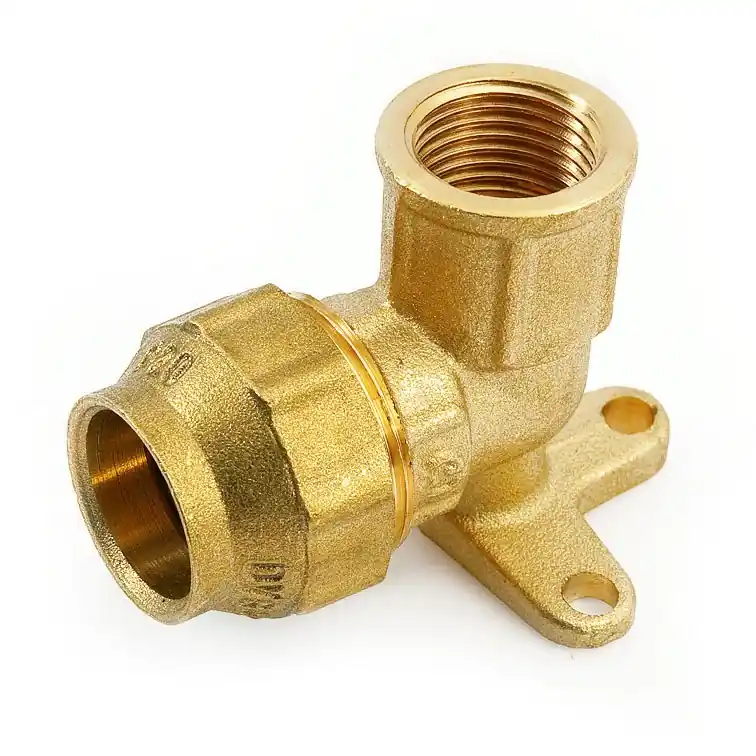 Raccordo muro flangia tubo polietilene 4500 General Fittings 20x1/2” Lage Kosten