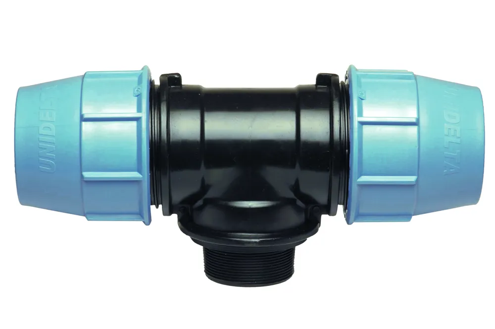 Gecertificeerd Raccordo T 90° maschio 1010 PP Unidelta 16x1/2”x16