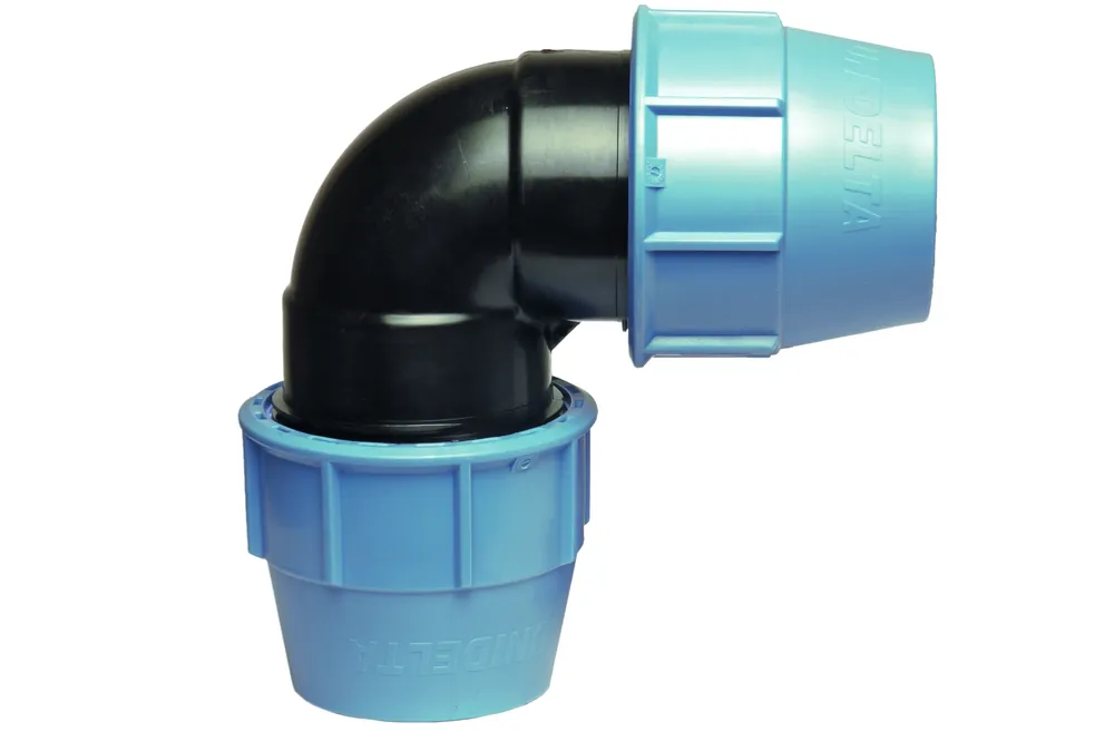 Raccordo gomito 90° 1006 PP Unidelta Raccordo gomito 90° 1006 PP Unidelta Echome Tijdelijk Beschikbaar