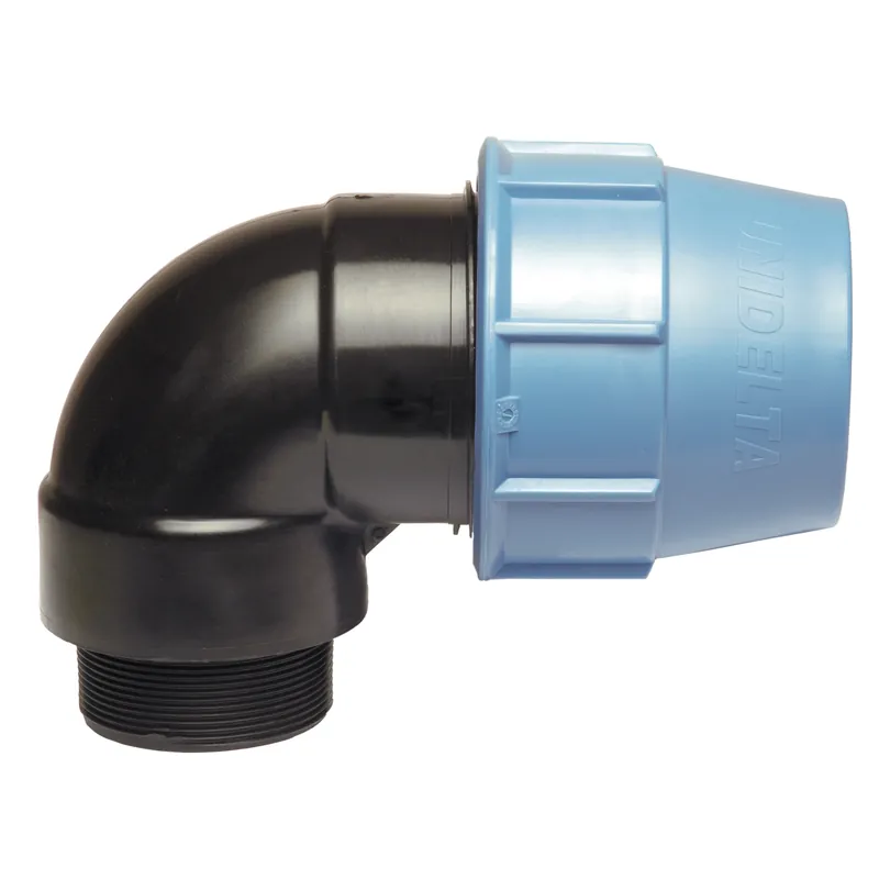Beperkte Voorraad Raccordo gomito maschio 1008 PP Unidelta 110x4”