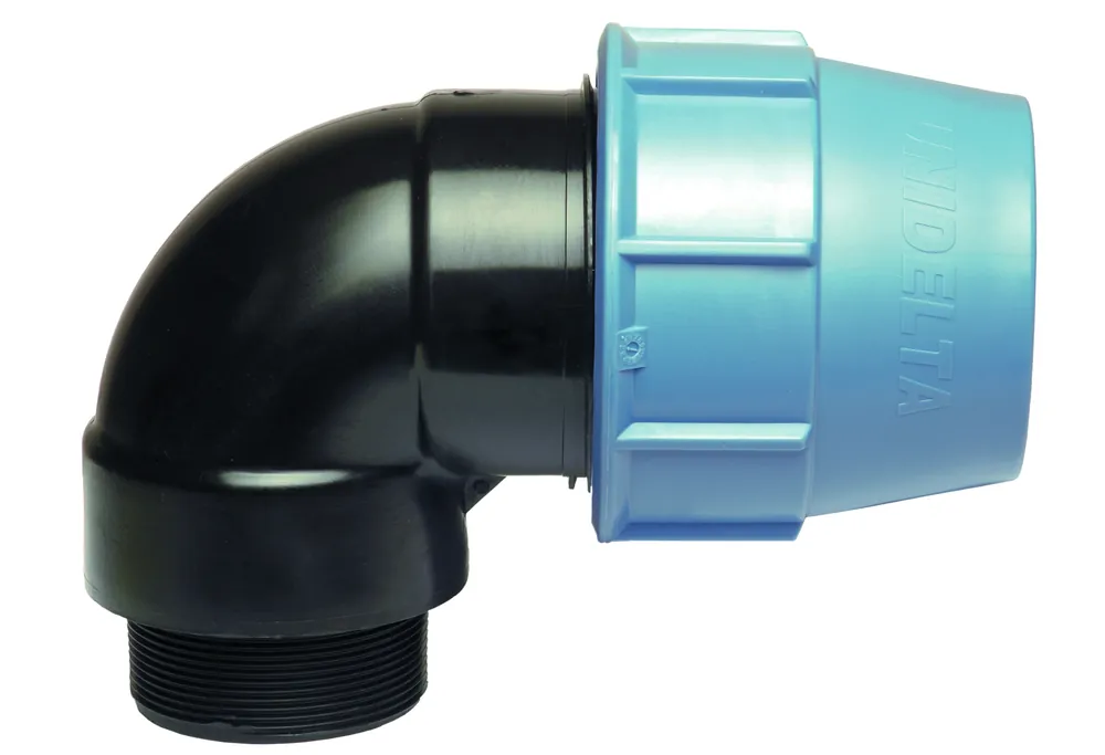 Dagaanbieding Raccordo gomito maschio 1008 PP Unidelta 110x4”