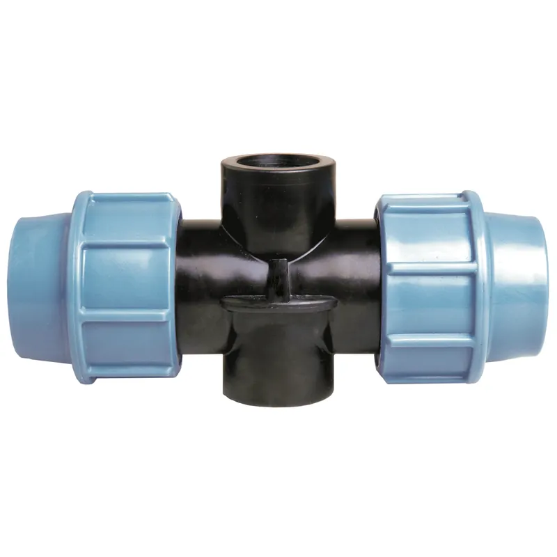 Goedkoop Raccordo T 90° femmina picchetto 1021 PP Unidelta 32x3/4”x32