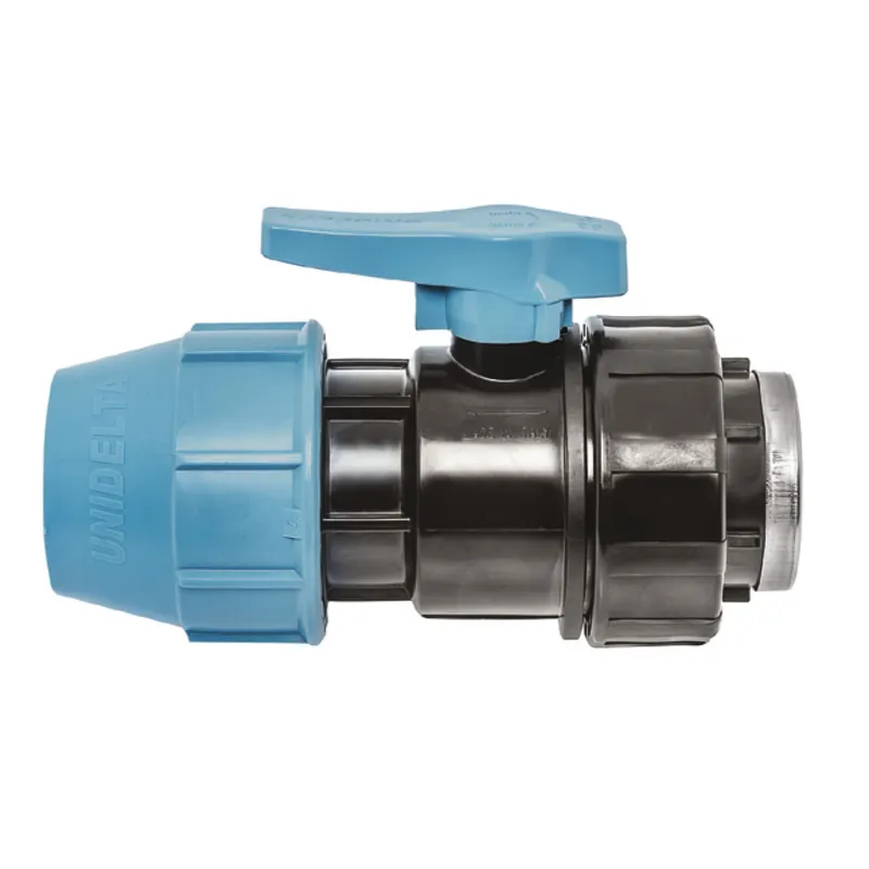 Aanbieding Valvola sfera compressione femmina 1071 PP Unidelta 20x1/2”