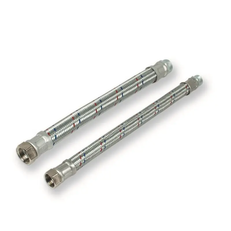 Aanbieding Tubo flessibile antivibrante acciaio MF DN13 De Borri Tubo flessibile antivibrante acciaio MF DN13 De Borri Echome