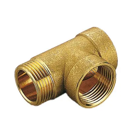 Tijdelijk Beschikbaar Raccordo 3 vie pompe ottone 1700 Raccordo 3 vie pompe ottone 1700 Echome