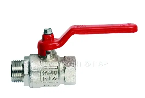 Valvola sfera maschio Ideal totale maniglia leva Itap 1 1/2” Superprijs