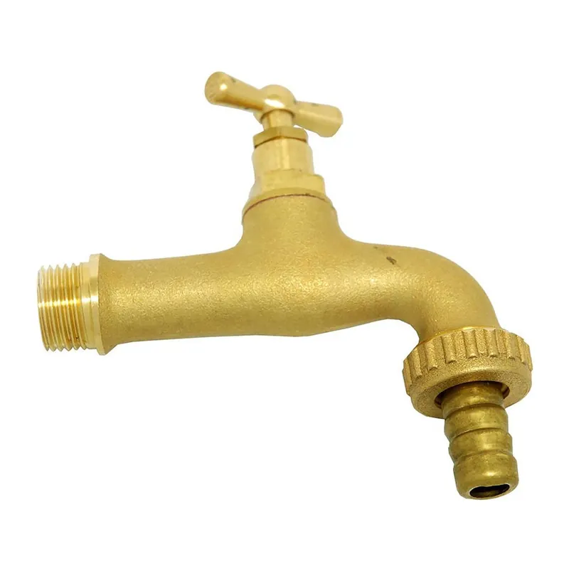 Rubinetto ottone portagomma giardino Bibcock 1/2” Laatste Versie