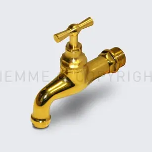 Exclusieve Aanbieding Rubinetto ottone curvo giardino Bibcock Tiemme 1/2”