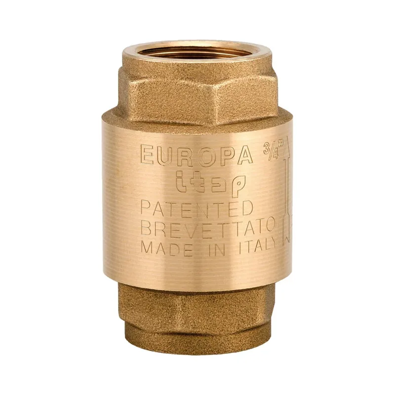 Valvola ritegno Europa ottone Itap 1 1/2” Snelle Levering