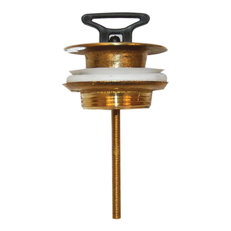 Goedkoop Piletta scarico ottone giallo lavabo Tecom Piletta scarico ottone giallo lavabo Tecom Echome