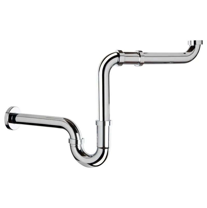 Sifone d‘arredo salvaspazio ABS cromato lavabo bidet Omp Tea Sifone d‘arredo salvaspazio ABS cromato lavabo bidet Omp Tea Echome Goedkoop
