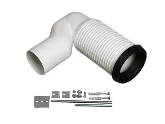 Curva “S” regolabile scarico WC pavimento Perini Curva “S” regolabile scarico WC pavimento Perini Echome Express Levering