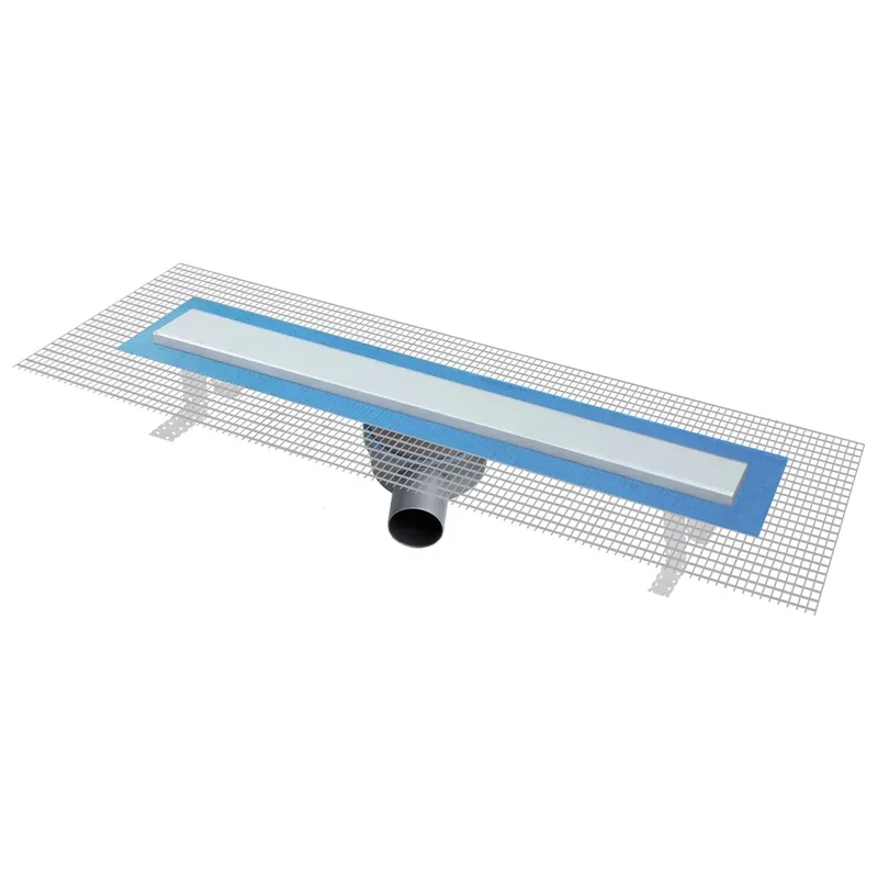 Fabrieksprijs Canalina in ABS per la doccia con griglia estetica Pratiko First Canalina in ABS per la doccia con griglia estetica Pratiko First Echome