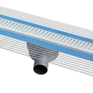 Gereduceerde Prijs Canalina in ABS per la doccia con griglia estetica Pratiko First Canalina in ABS per la doccia con griglia estetica Pratiko First Echome