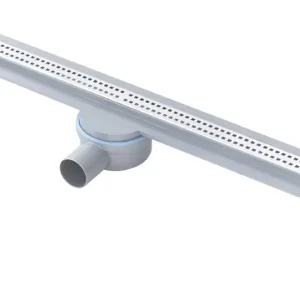 Direct Beschikbaar Canalina in ABS per la doccia con griglia estetica 30 mm Pratiko First 400x30 mm