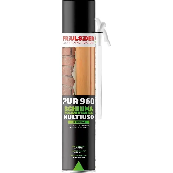 Schiuma poliuretanica multiuso manuale 960 Friulsider Schiuma poliuretanica multiuso manuale 960 Friulsider Echome Op = Op