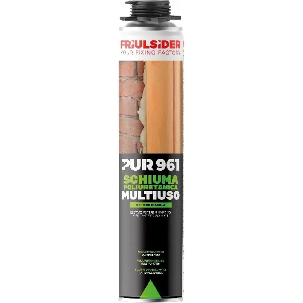 Shop Nu Schiuma poliuretanica multiuso pistola 961 Friulsider Schiuma poliuretanica multiuso pistola 961 Friulsider Echome