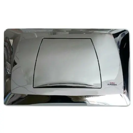 Express Levering Placca pulsante scarico WC Futura Classic Kariba Placca pulsante scarico WC Futura Classic Kariba Echome