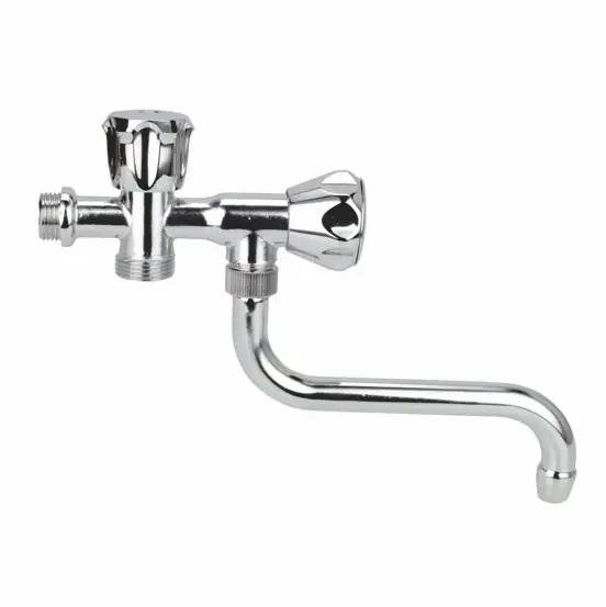 Rubinetto bicomando cromato girevole lavatrice 252 Remer Rubinetto bicomando cromato girevole lavatrice 252 Remer Echome Aanbieding