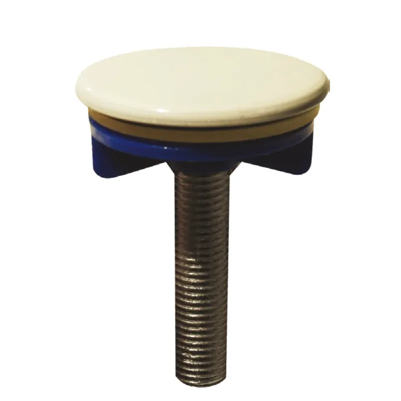 Seizoensaanbieding Tappo copriforo scarico ottone bianco lavabo bidet Tecom Tappo copriforo scarico ottone bianco lavabo bidet Tecom Echome