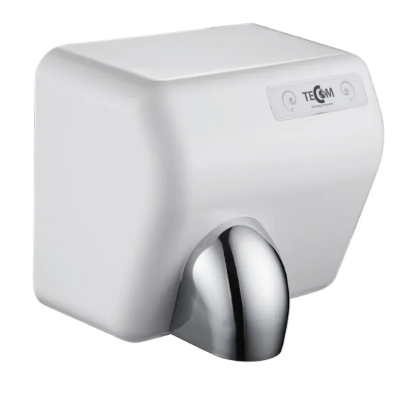 Veilige Betaling Asciugamani elettrico automatico con sensore in ABS bianco Arrow Asciugamani elettrico automatico con sensore in ABS bianco Arrow Echome