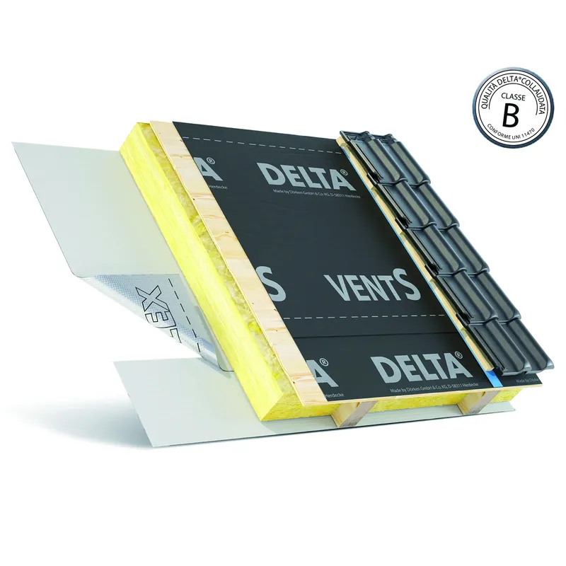 Rechtstreeks Van De Fabrikant DELTA®-VENT S Membrana Impermeabile Dörken DELTA®-VENT S Membrana Impermeabile Dörken Echome