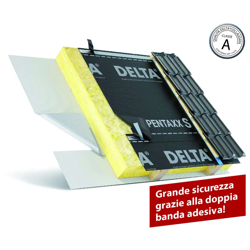 Beperkt Aanbod DELTA®-PENTAXX S PLUS Membrana Impermeabile Dörken DELTA®-PENTAXX S PLUS Membrana Impermeabile Dörken Echome