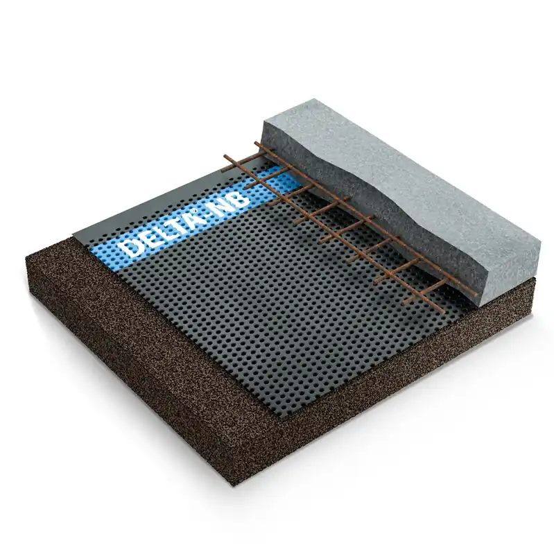 DELTA®-NB Membrana Alveolare ventilazione mura Dörken DELTA®-NB Membrana Alveolare ventilazione mura Dörken Echome Uitverkoop