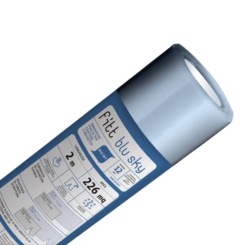 Foglia Blu Sky polietilene FITT per massetti professionale 4x56 m Seizoensaanbieding