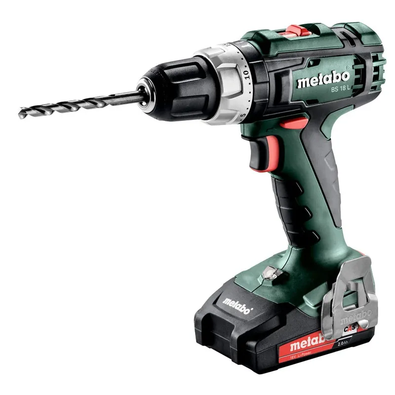 Beperkt Aanbod Trapano avvitatore batteria BS 18 L Metabo Trapano avvitatore batteria BS 18 L Metabo Echome